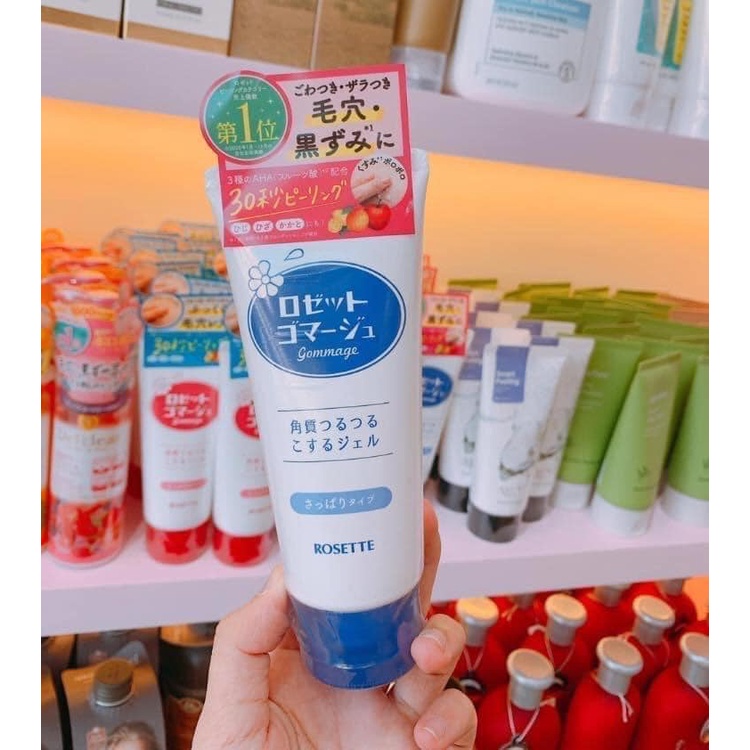 TẨY TẾ BÀO CHẾT GIÚP DA SÁNG MỊN ROSETTE NHẬT BẢN