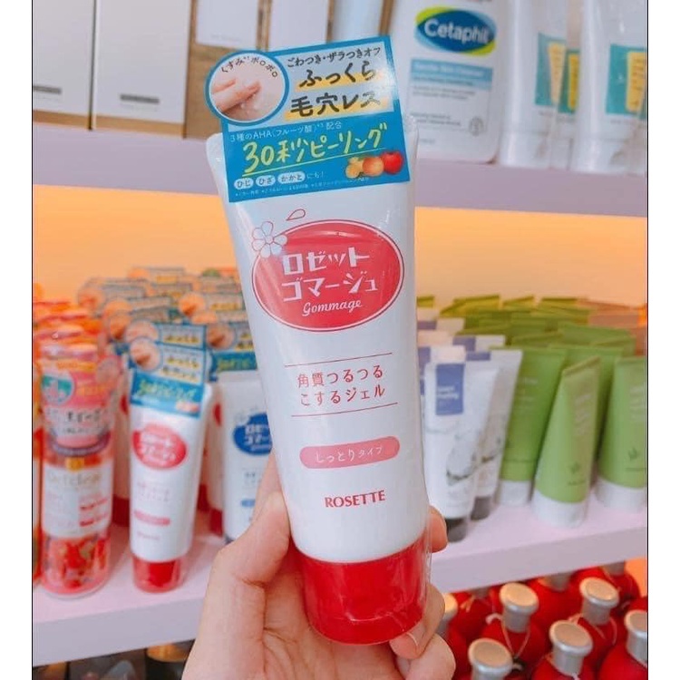 TẨY TẾ BÀO CHẾT GIÚP DA SÁNG MỊN ROSETTE NHẬT BẢN