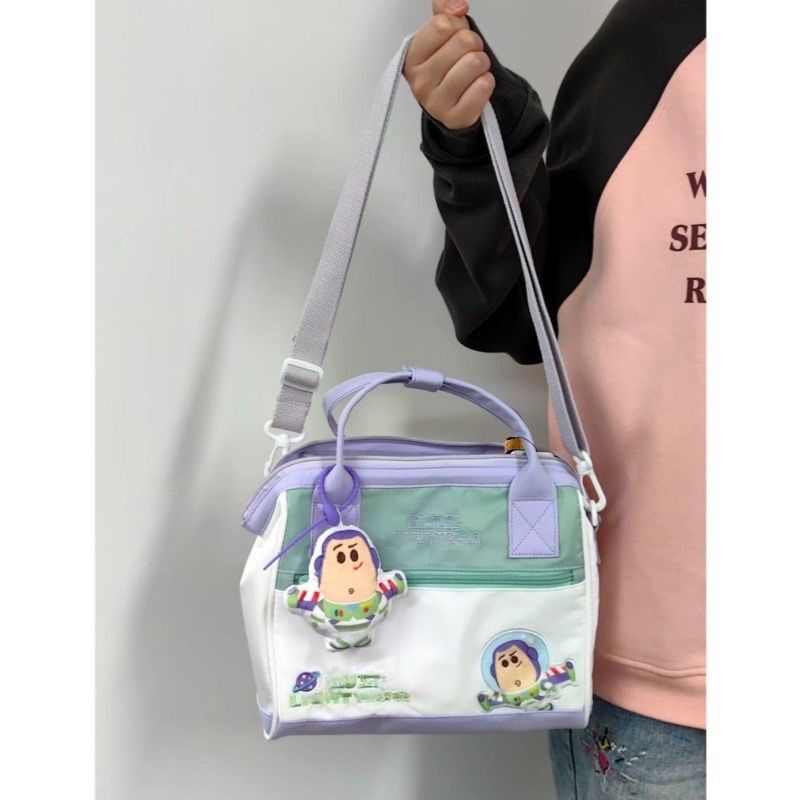 Túi Tote Đeo Vai Kích Cỡ Lớn Hoạ Tiết Hoạt Hình Xinh Xắn Thời Trang 2023 Dành Cho Nữ