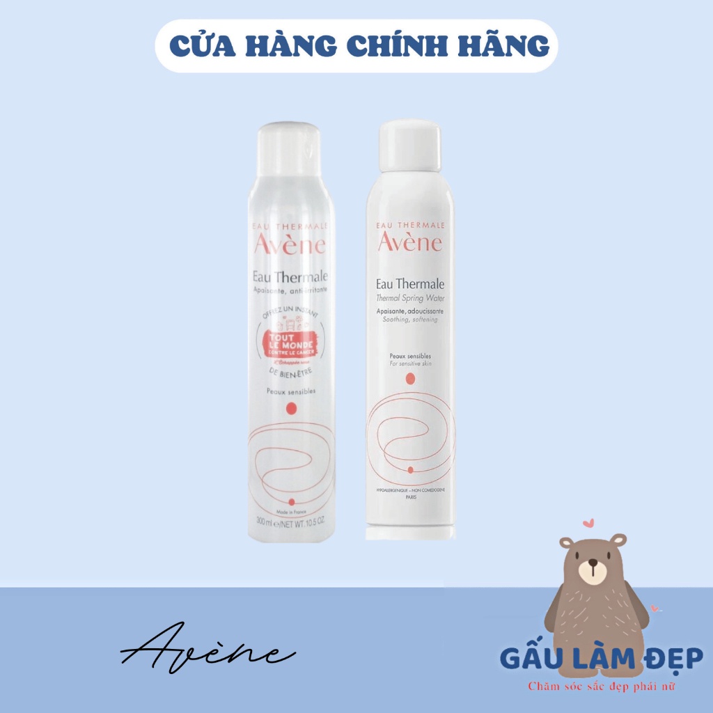 Xịt Khoáng Làm Dịu Da Mang Lại Cảm Giác Tươi Mát Avene Thermal Spring Water 300ml - MẪU MỚI & MẪU CŨ