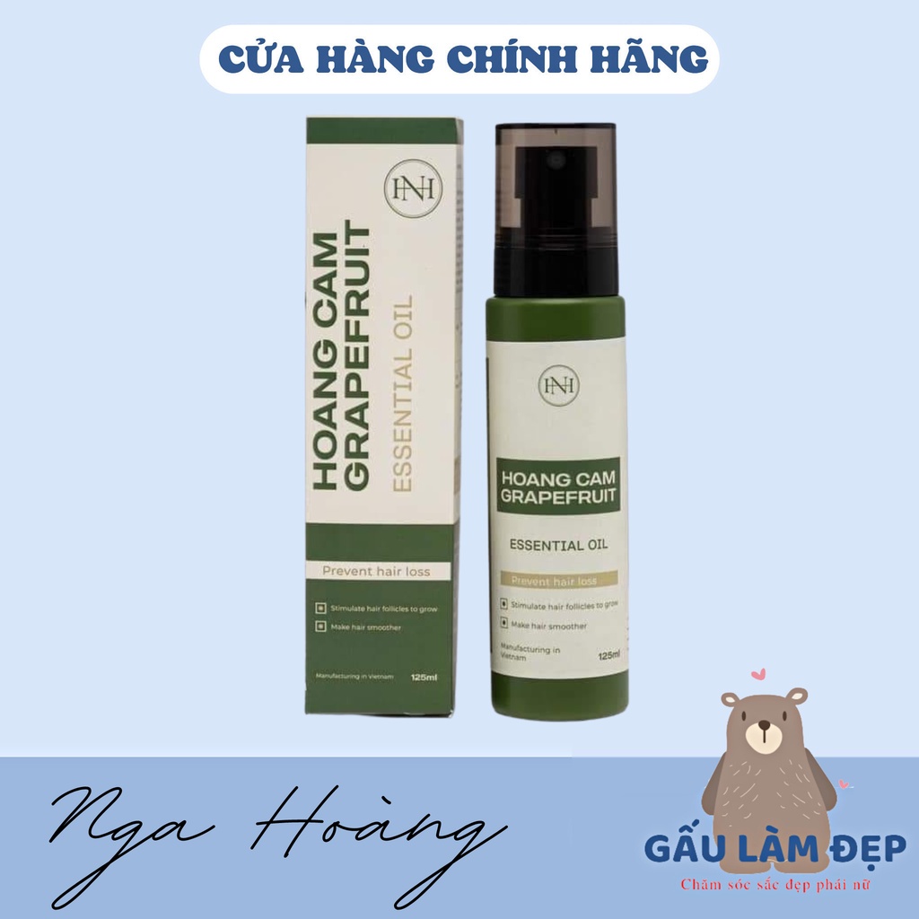 Tinh Dầu Bưởi Dạng Xịt Dưỡng Tóc Chắc Khỏe Giảm Gãy Rụng - 125ml