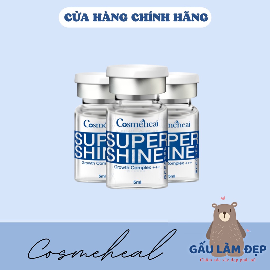 Tế Bào Gốc Phục Hồi Căng Bóng Da Cosmeheal Super Shine Ampoule
