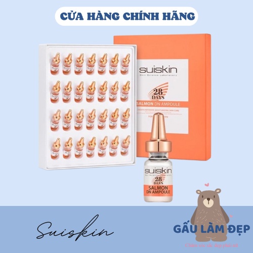Tế bào gốc Salmon DN Ampoule Suiskin 28 days- Full Hộp 28 ống
