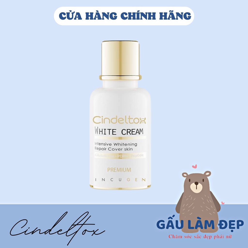 Kem Dưỡng Trắng Da Cindeltox - 50ML Phiên Bản Prenium Mới