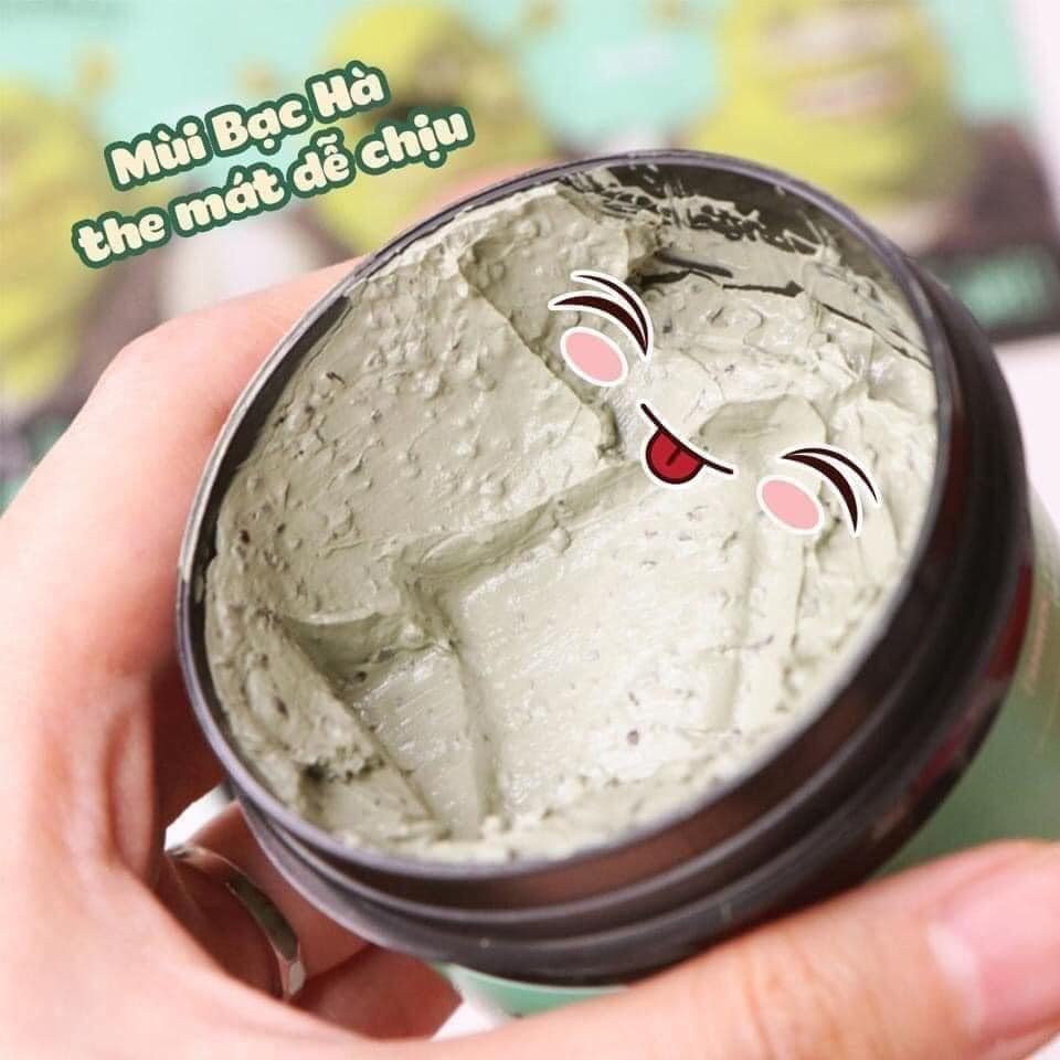 Mặt Nạ Đất Sét Bạc Hà Shrek Pack I’m The Real 110g