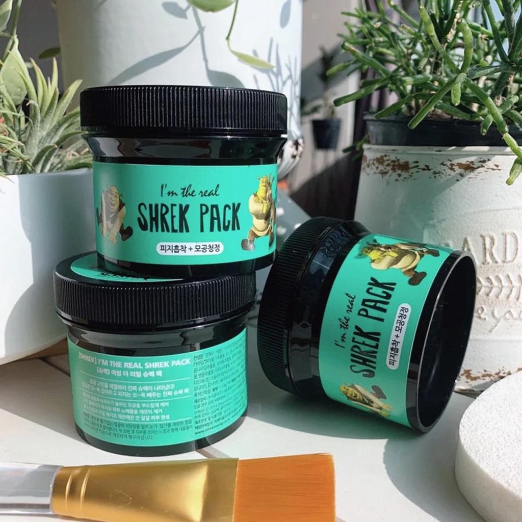 Mặt Nạ Đất Sét Bạc Hà Shrek Pack I’m The Real 110g