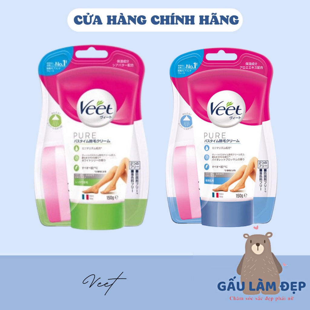 Kem Tẩy Lông, An Toàn Nhẹ Nhàng Da Veet Pure