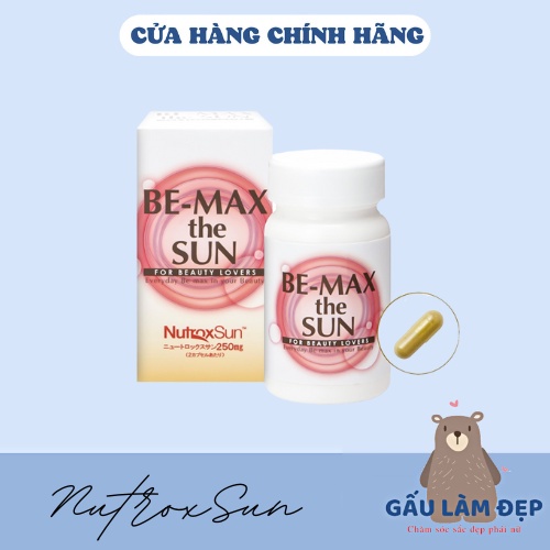 VIÊN UỐNG HỖ TRỢ CHỐNG NẮNG BE-MAX THE SUN - Hộp 30v