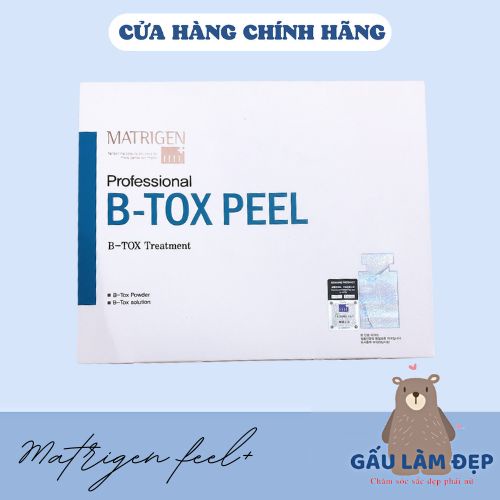 Thay Da Sinh Học Matrigen B-TOX PEEL Full Hộp 6 Cặp