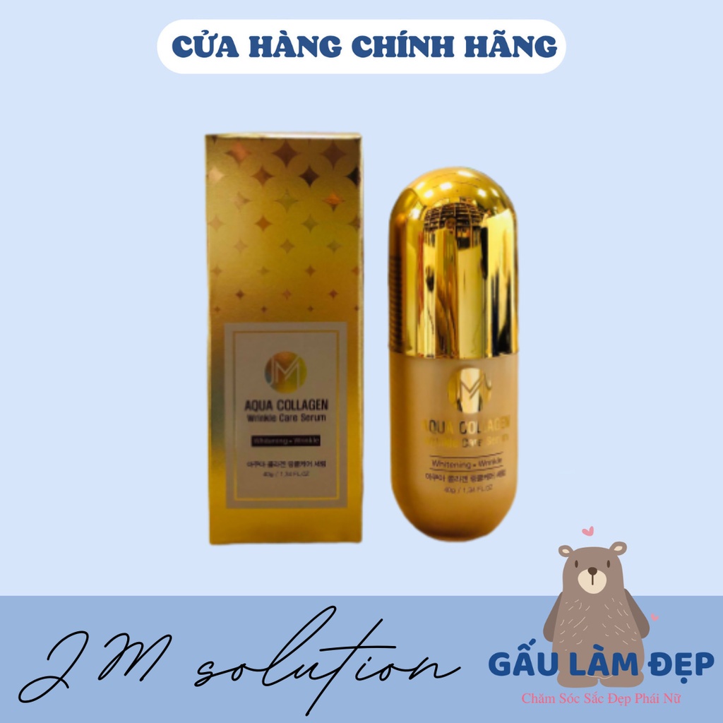 Serum Dưỡng Trắng Da JM Aqua Collagen Wrinkle Care - 40g