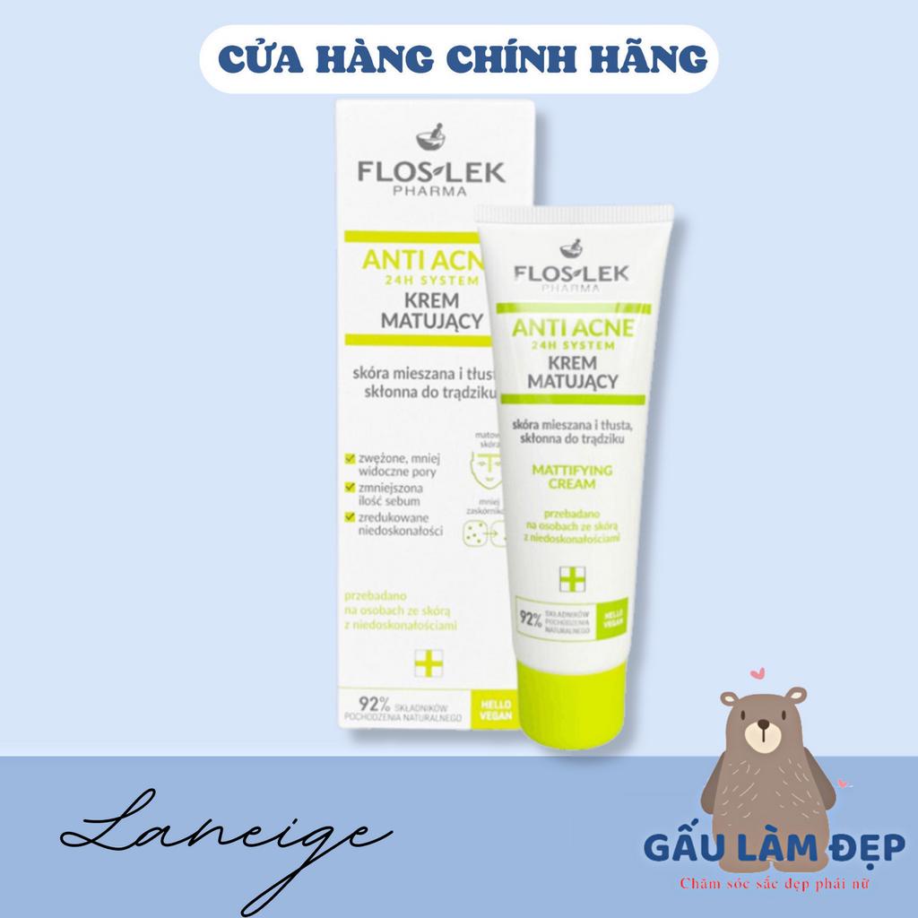 Kem Dưỡng Ẩm Kiểm Soát Dầu Floslek - 50ml