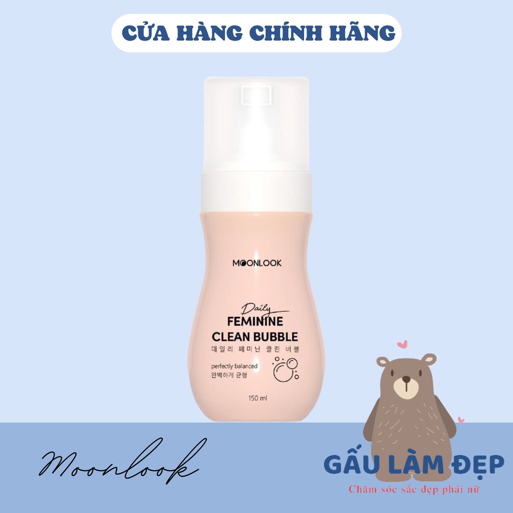 Dung Dịch Vệ Sinh Cao Cấp Moonlook Bọt Tuyết - 150ml
