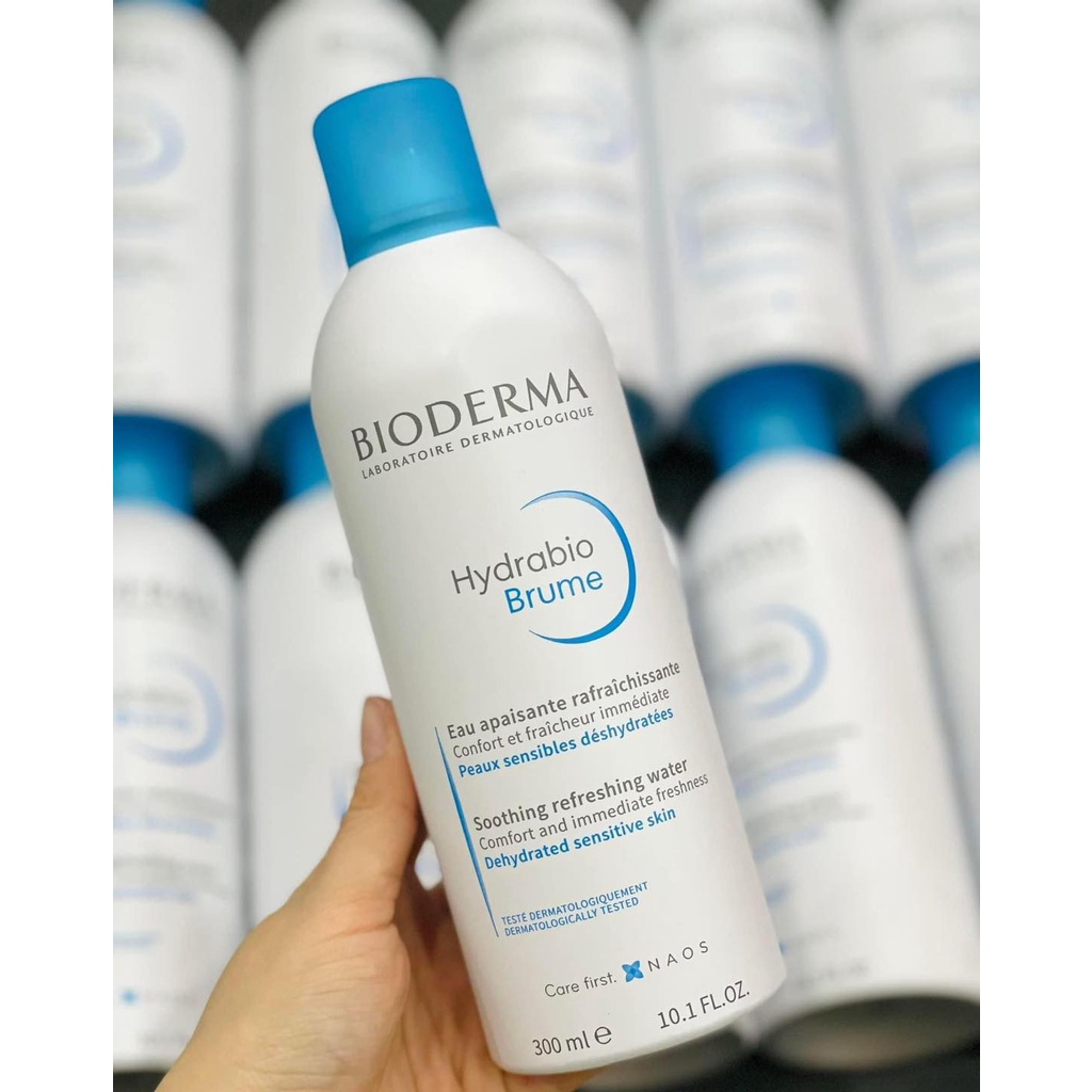 Xịt Khoáng Bioderma Hydrabio Brume Soothing Refreshing 300ml