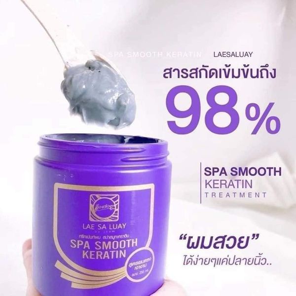 Lae Sa Luay Kem ủ tóc Spa Smooth Keratin 250ml Thái Lan