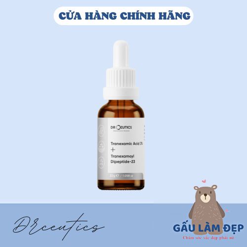 Tinh Chất Làm Sáng Da, Mờ Thâm Đỏ DrCeutics TXA Tranexamic Acid 3% - 30g