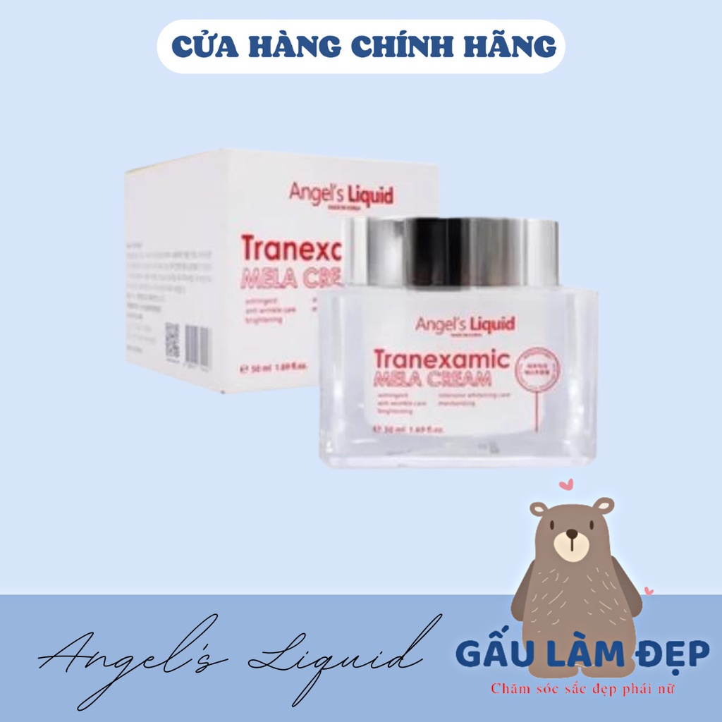 Kem Dưỡng Da Mờ Nám Chuyên Sâu Angel's Liquid Tranexamic Acid Mela Cream - 50ml