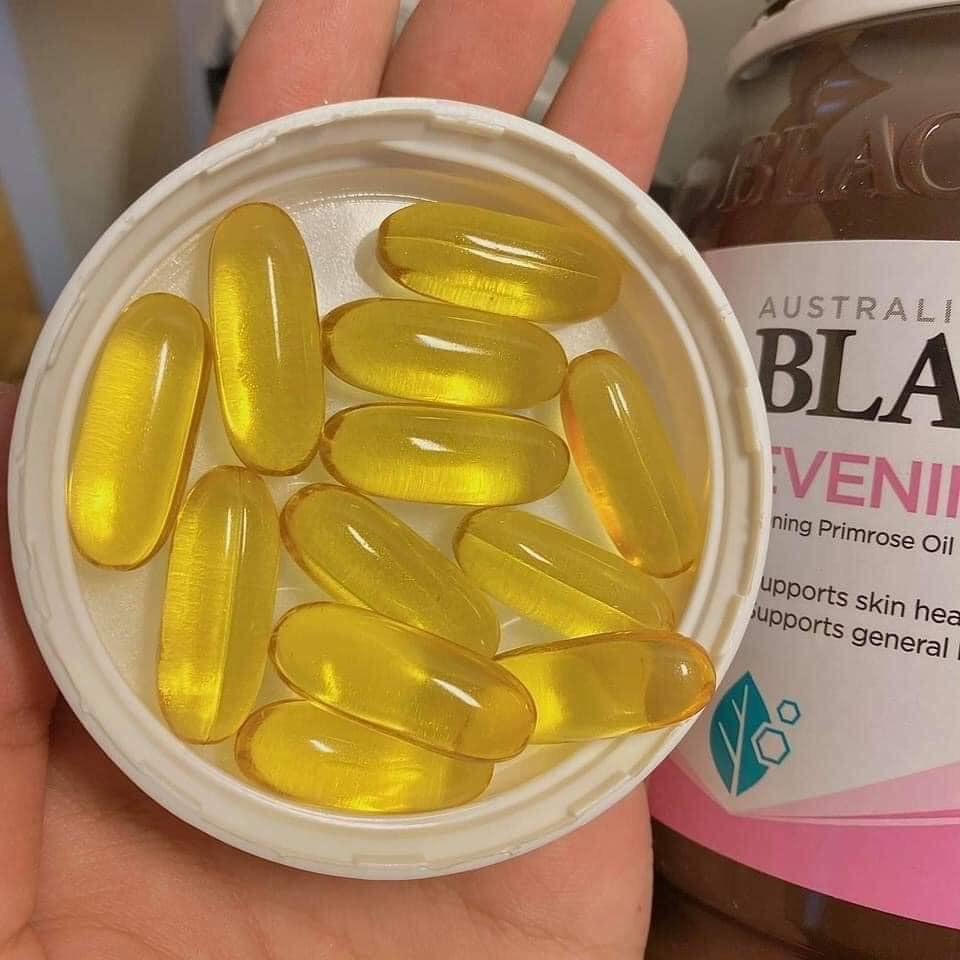 Tinh Dầu Hoa Anh Thảo Hỗ Trợ Nội Tiết Tố Blackmores Evening Primrose Oil - 190 Viên