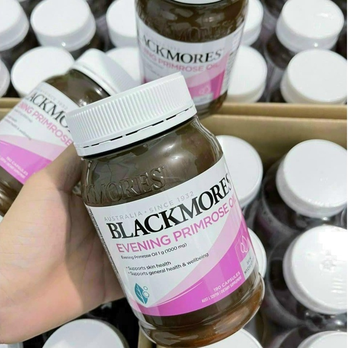Tinh Dầu Hoa Anh Thảo Hỗ Trợ Nội Tiết Tố Blackmores Evening Primrose Oil - 190 Viên