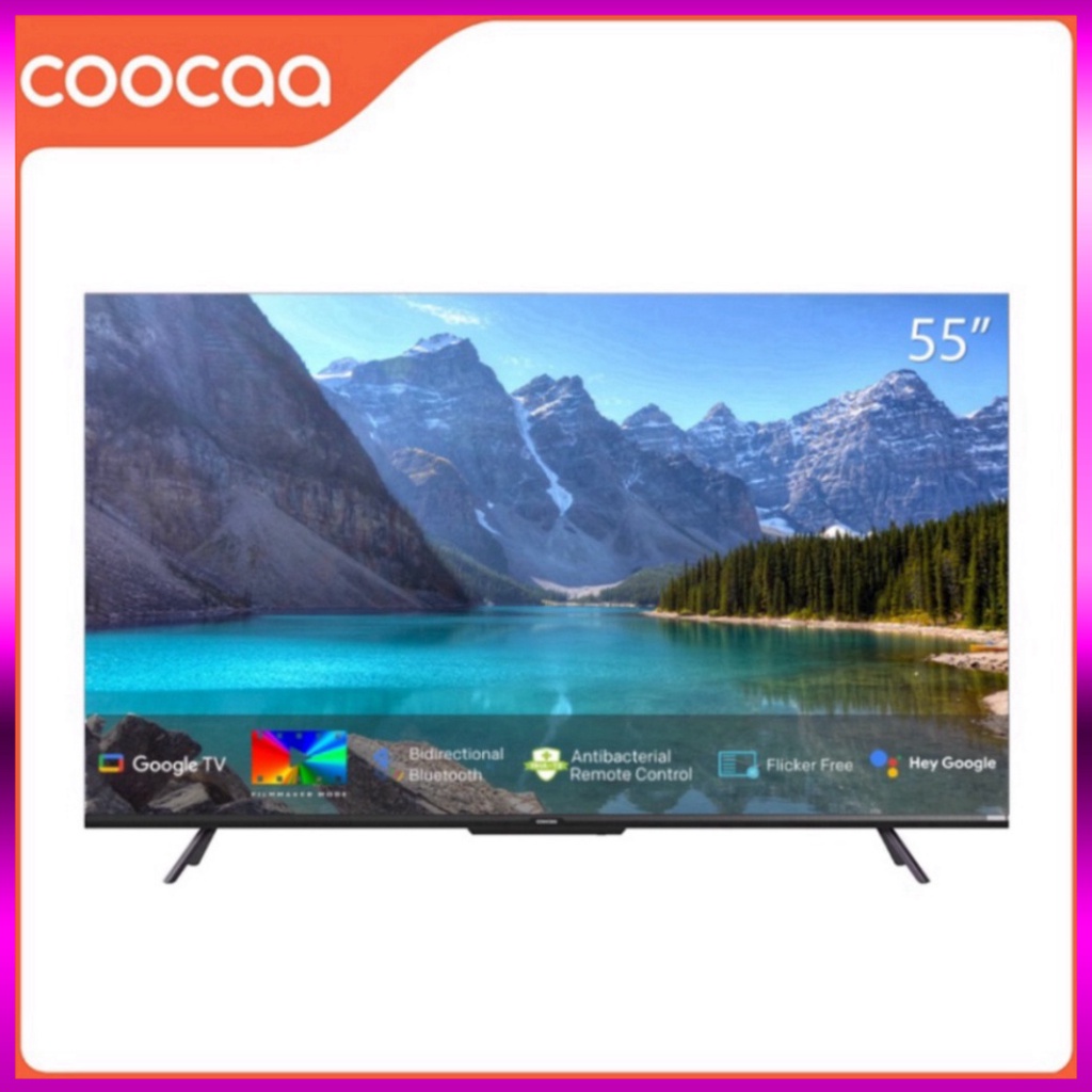 Google Tivi Coocaa 4K 55 Inch - Model 55V6 - Miễn phí lắp đặt ( sale ) Miễn phí giao hàng . Khuyến mãi lớn | BigBuy360 - bigbuy360.vn
