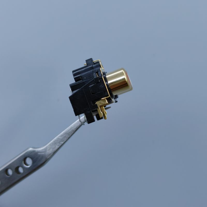 Jack RCA, AV, jack bông sen đôi đồng mạ vàng