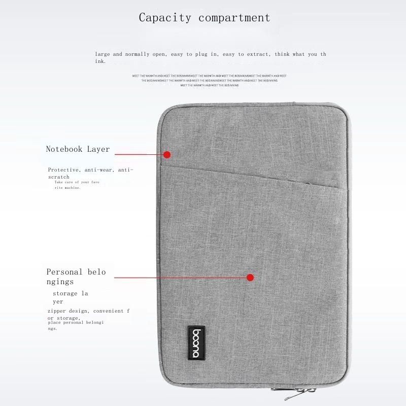 Hàng Có Sẵn! Hàng Có Sẵn!Túi Đựng Laptop 14 Inch 15.6 Millet 11 Apple 13.3 Siêu Mỏng Nhẹ Dành Cho Nam Và Nữ