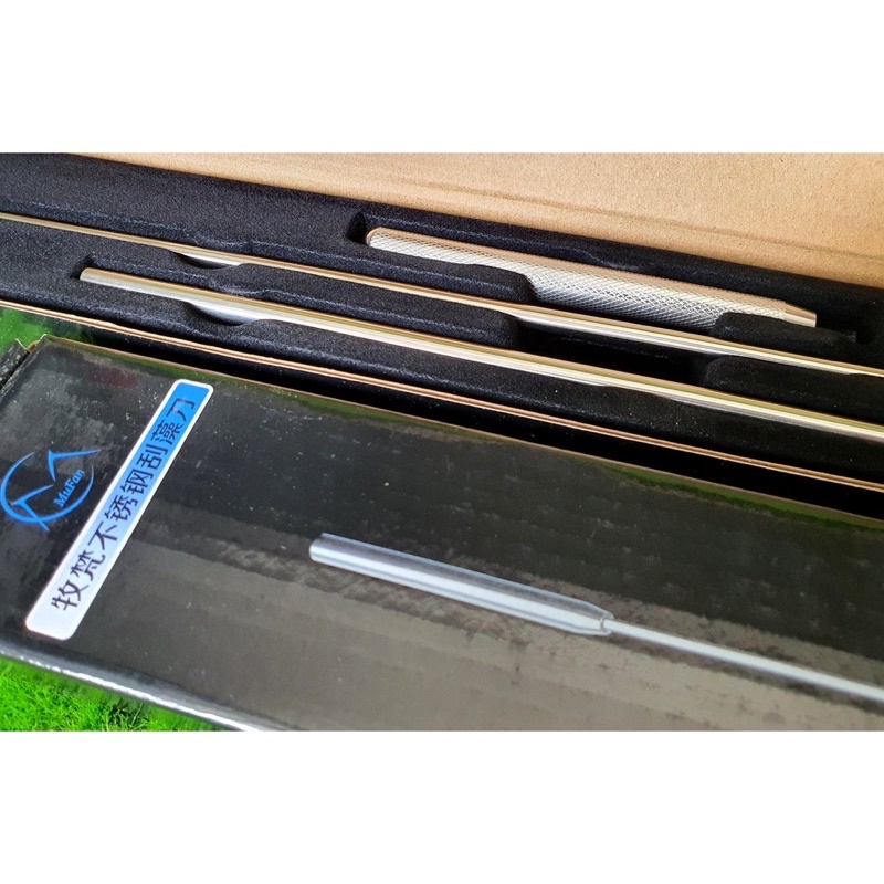 Dao Cạo Rêu Bể Cá Bằng Inox MuFan |45cm - 65cm| Hàng chính hãng