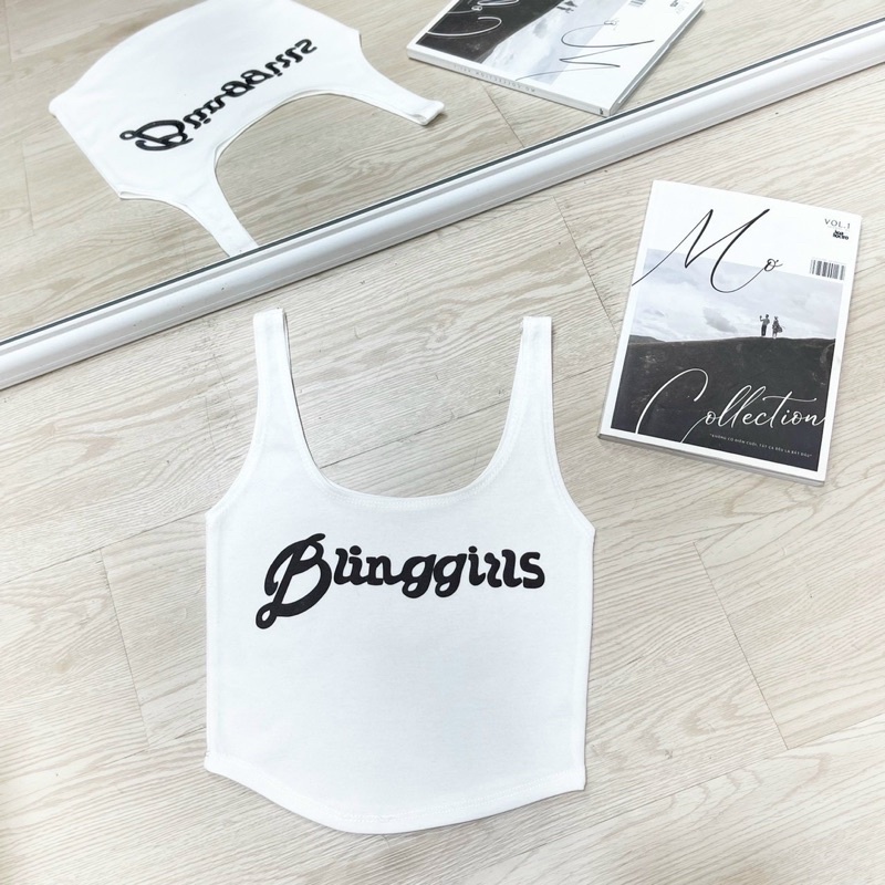 Áo Croptop Hai Dây Vạt Bầu Bunggirs UN Hình Thật 100% , Chất Thun Borip chuẩn xịn, hàng co giãn tốt