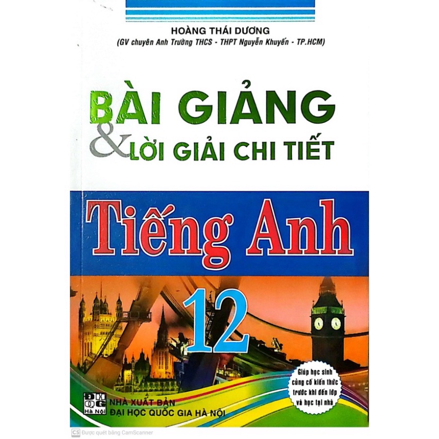 Sách - Bài giảng & lời giải chi tiết Tiếng Anh 12