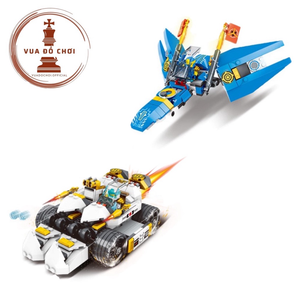 Đồ chơi lắp ráp Ninja go quái xế 234 PCS Kiểu Lego người máy Ninjago, xe đua ninja go. xếp hình chiến giáp sắt.