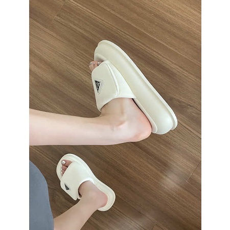 Dép lê đế cao Dép lê nữ đế dày Velcro