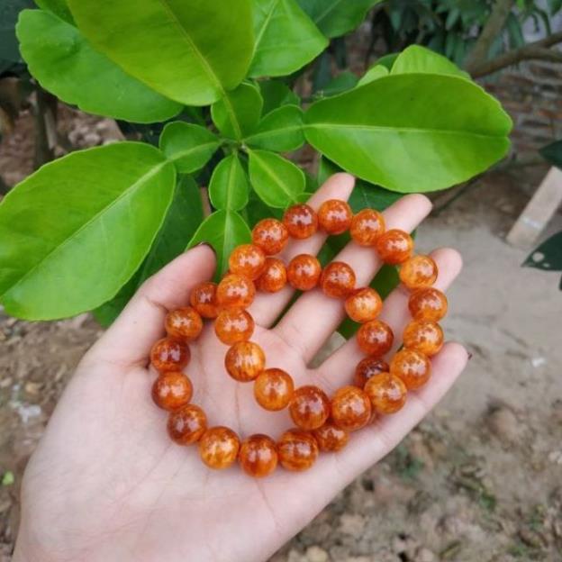 Vòng tay gỗ huyết long cao cấp phong thủy - vòng trang sức đem lại may mắn cho người đeo