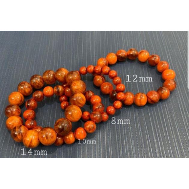 Vòng tay gỗ huyết long cao cấp phong thủy - vòng trang sức đem lại may mắn cho người đeo