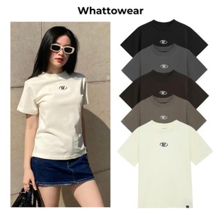 Áo thun baby tee logo w, áo baby tee thêu chữ w localbrand.studio winshop001 new 2023