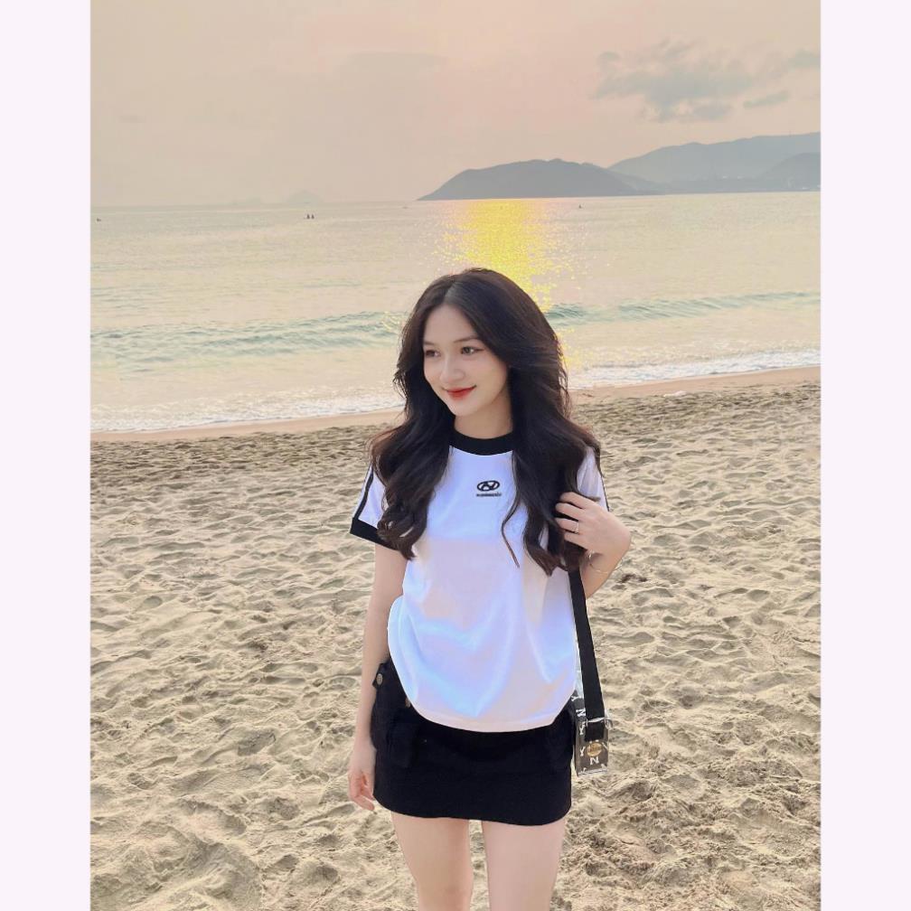 Áo Baby Tee logo B, Áo Thun Baby Tee Cotton 100% Nam Nữ Unisex localbrand.studio New 2023