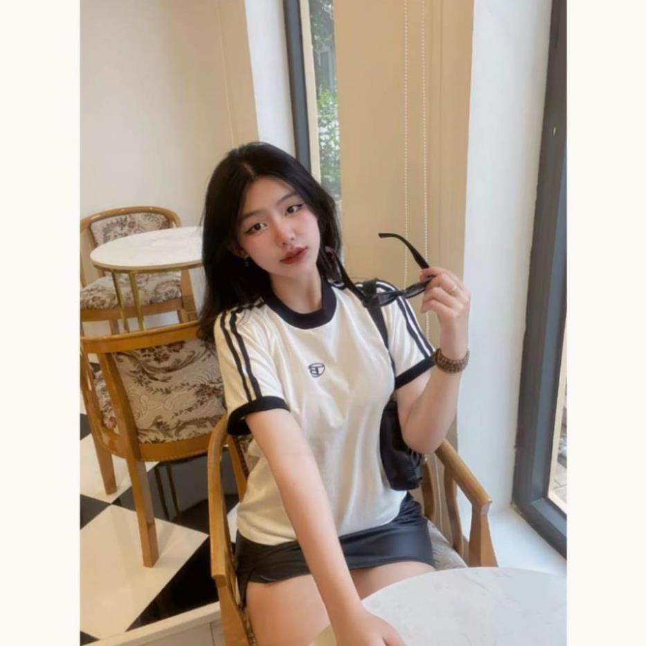 Áo Baby Tee logo B, Áo Thun Baby Tee Cotton 100% Nam Nữ Unisex localbrand.studio New 2023