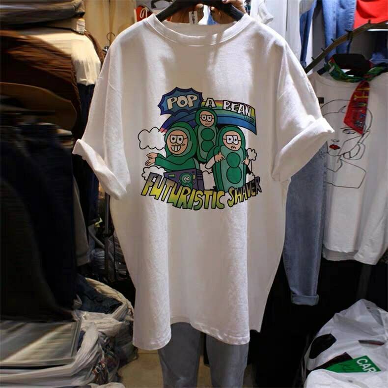 Áo Thun Nữ Ngắn Tay Phong Cách Hàn Quốc Mới