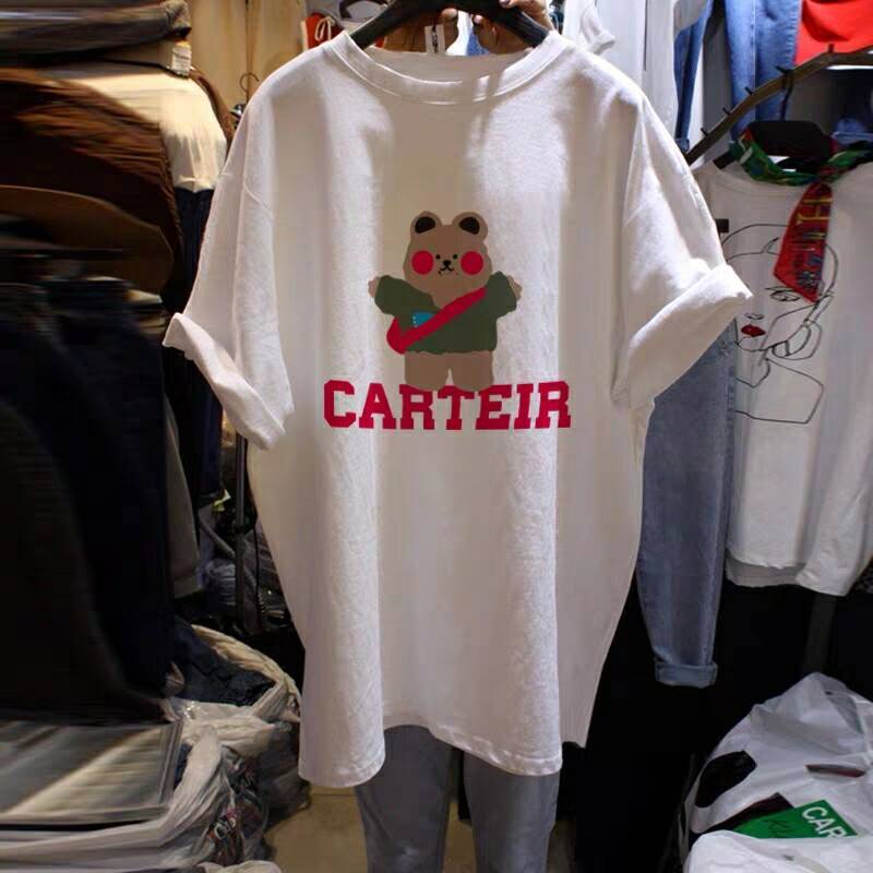 Áo Thun Nữ Ngắn Tay Phong Cách Hàn Quốc Mới