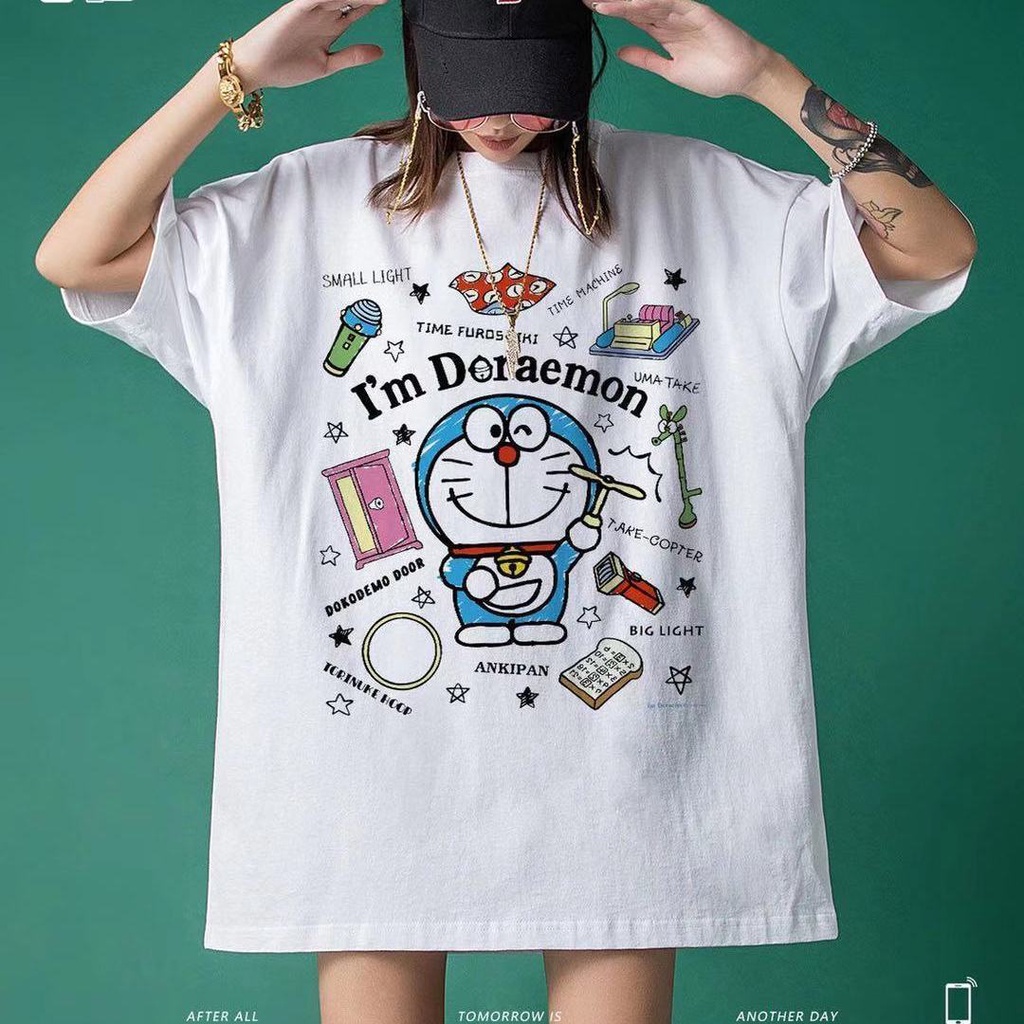 Jiashucheng Áo Thun Tay Ngắn Dáng Rộng Phong Cách Hàn Quốc Thời Trang Mùa Hè Cho Cặp Đôi