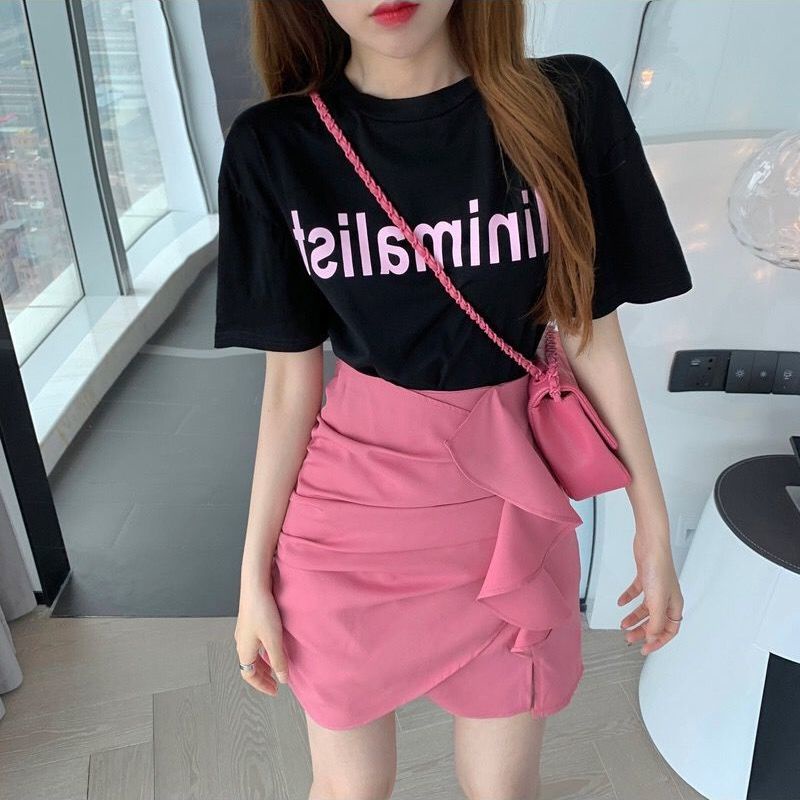 Jiashucheng Influencer Chân Váy Ôm Hông Phong Cách Phương Tây Gợi Cảm Mùa Hè Mới Cho Nữ