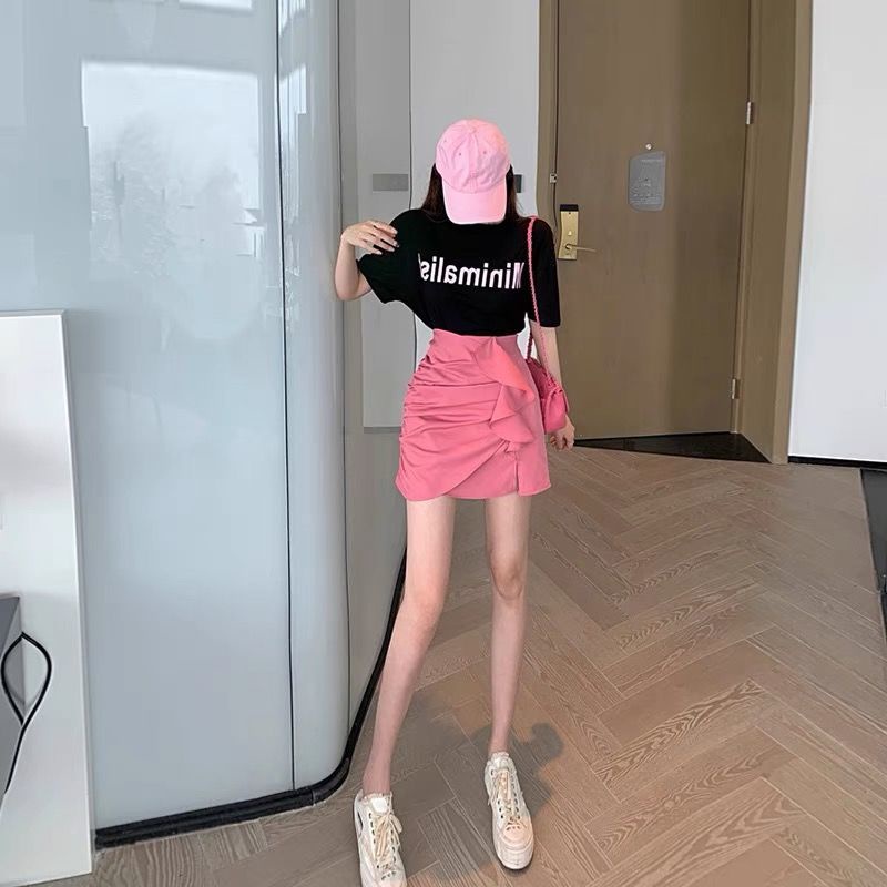 Jiashucheng Influencer Chân Váy Ôm Hông Phong Cách Phương Tây Gợi Cảm Mùa Hè Mới Cho Nữ