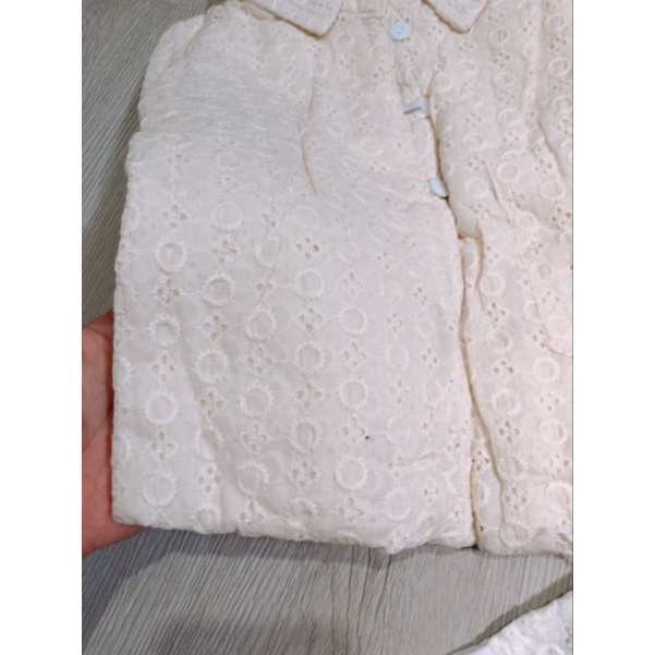 Set áo xô thêu viền ren quần short