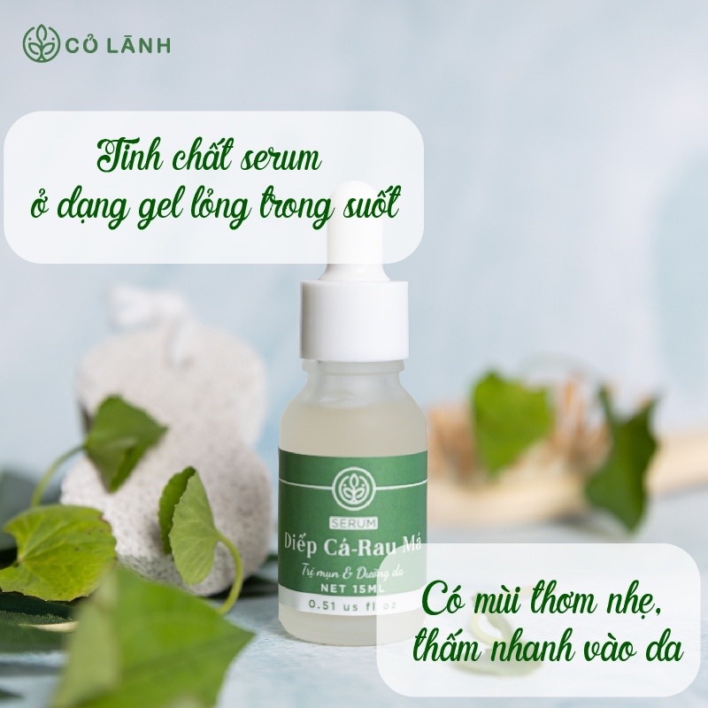 Serum diếp cá rau má Cỏ Lành 4ml