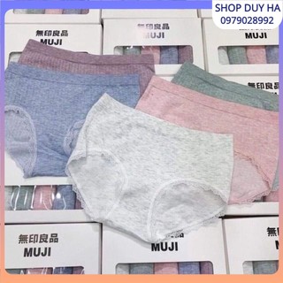 Hộp 5 quần muji kháng khuẩn nhật bản pp Bởi DooDee Shop