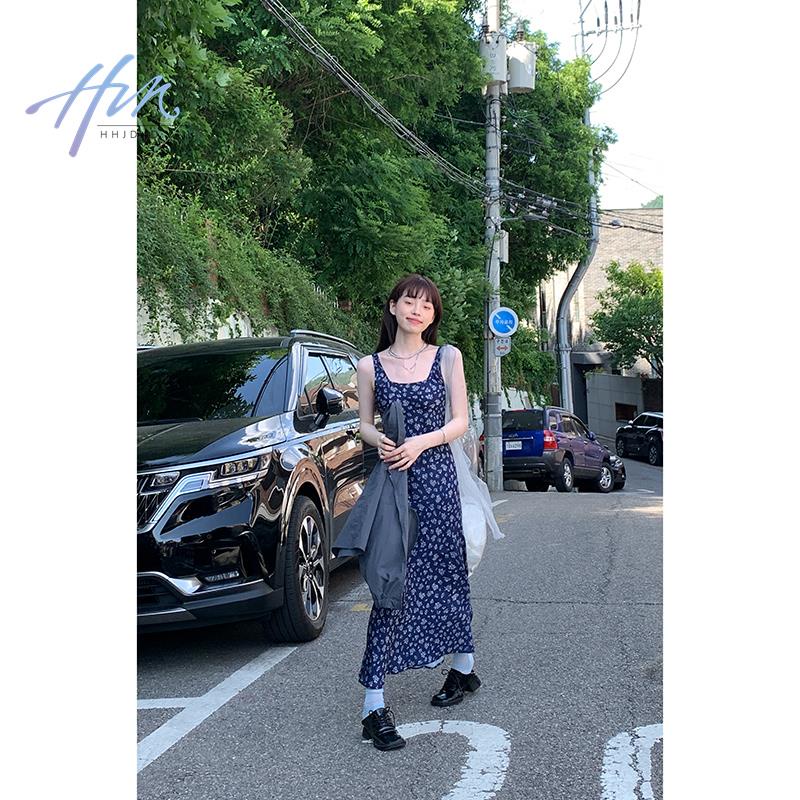 Đầm Hoa Không Tay Dáng Ôm Phong Cách Hàn Quốc Thời Trang Mùa Hè 2023 Mới