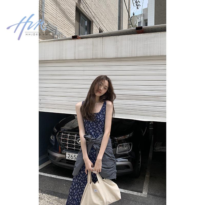 Đầm Hoa Không Tay Dáng Ôm Phong Cách Hàn Quốc Thời Trang Mùa Hè 2023 Mới