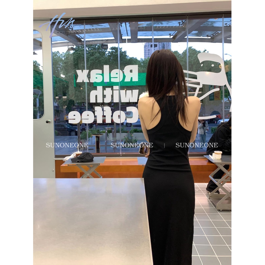 Đầm Dài Dáng Ôm Hở Lưng Thời Trang Mùa Hè 2023 Phong Cách Mới Chất Lượng Cao