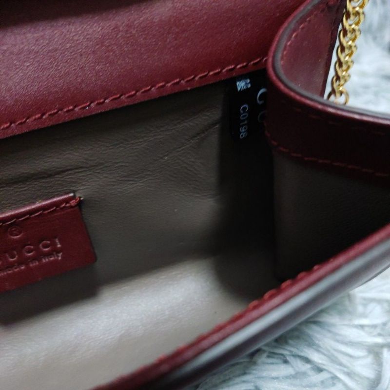 Túi H60 si tuyển hiệu G*CCI chuẩn xịn da bò 20cmx10cmx5cm