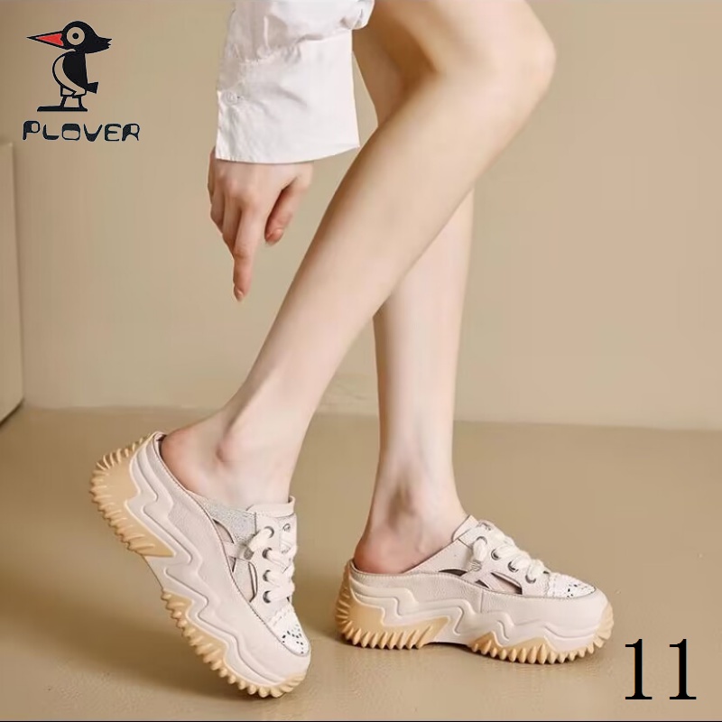 Dép Sandal Đế Dày Phối Lưới Thoáng Khí Đính Đá Thời Trang Mùa Hè Phong Cách Mới Cho Nữ