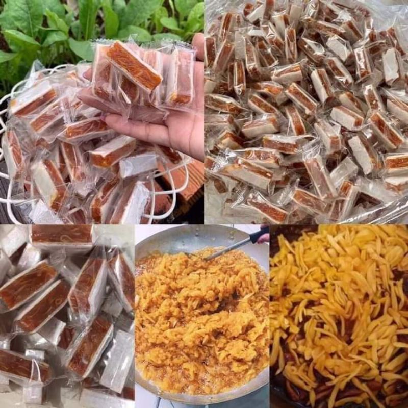 100g kẹo khóm mít dừa non