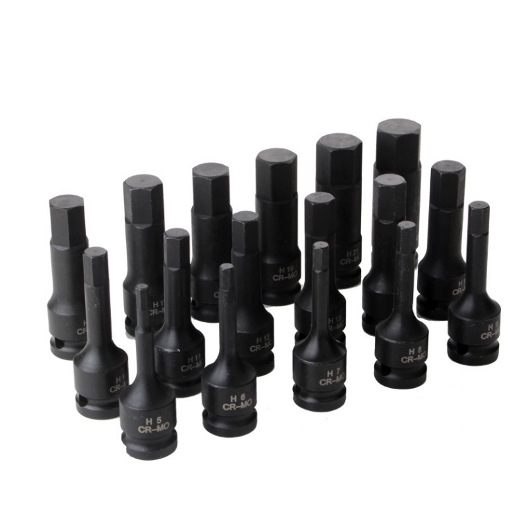 Khẩu bulong đầu lục giác Crmo 1/2 inch dài 78mm  H5 H6 H7 H8 H10 H12 H13 H14 H15 H16 H17 H18 H19 H21 H22 C28